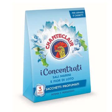 Smaržīgie spilventiņi drēbēm Sea Salts & Lotus Flowers, 3 gab.